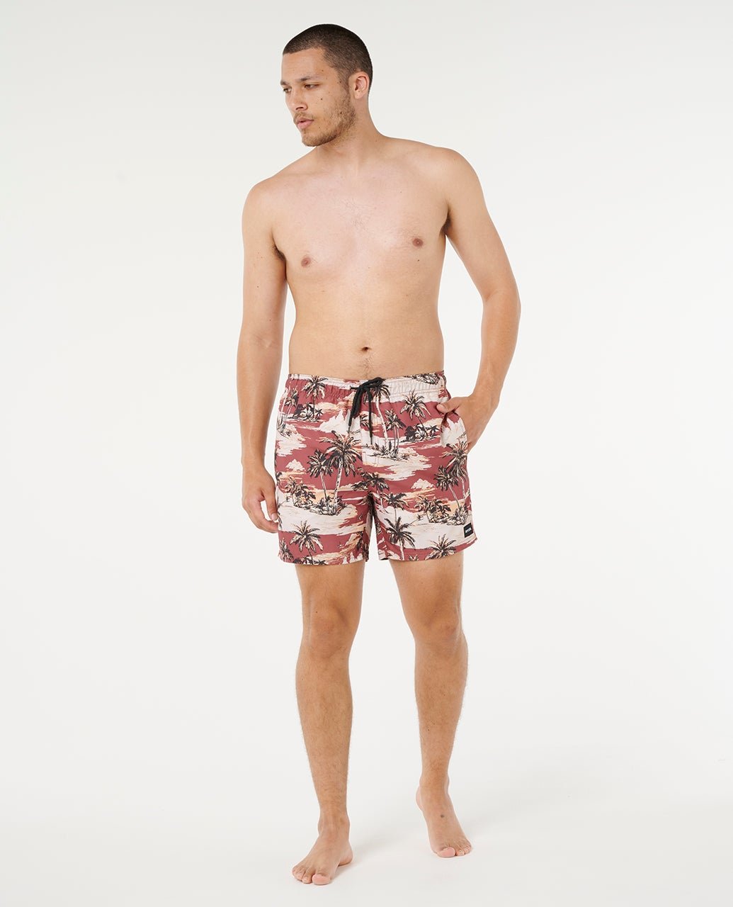 DREAMERS VOLLEY - Rip Curl03FMBO-BLACK/WHITE-S