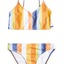 Dreaming Space Tank Crop Set - RoxyERGX203465 - MFQ4 - Papaya RF Beachin Stripe S - 10