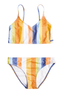 Dreaming Space Tank Crop Set - RoxyERGX203465 - MFQ4 - Papaya RF Beachin Stripe S - 10