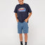 Dungaree Denim Walkshort - RustyWKM1120 - MDY - Middy Blue - 30