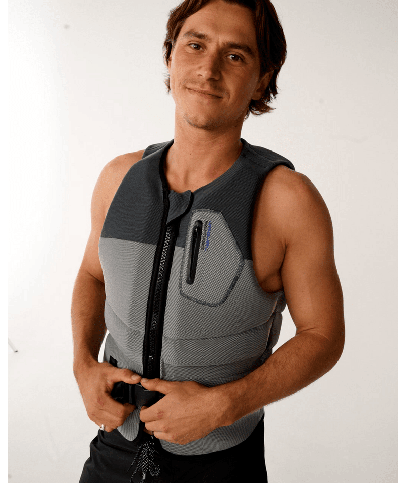 E-BOMB BUOY VEST -Rip Curl005MPF-Charcoal Grey-S