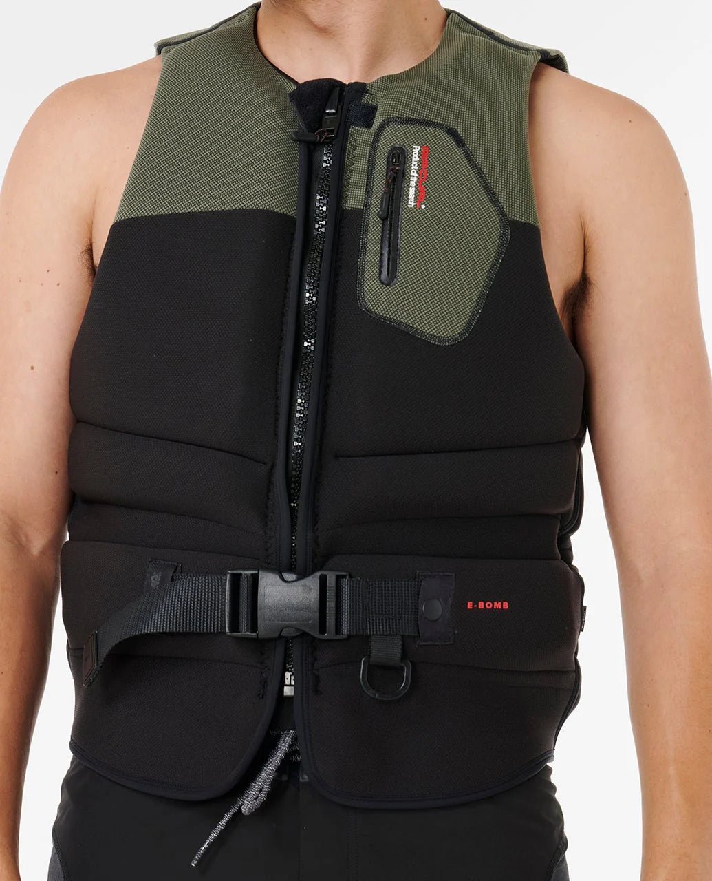E - BOMB BUOY VEST - Rip Curl005MPF2375S-DEEP CACTUS-S