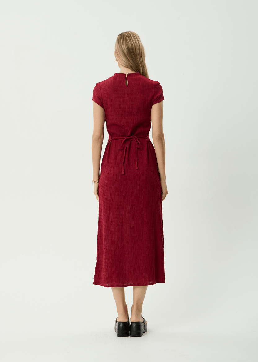 Elodie Seersucker Dress -Afends210000196196