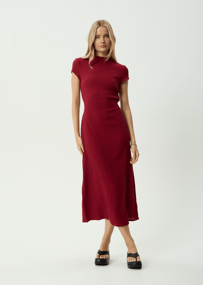 Elodie Seersucker Dress -Afends210000196196