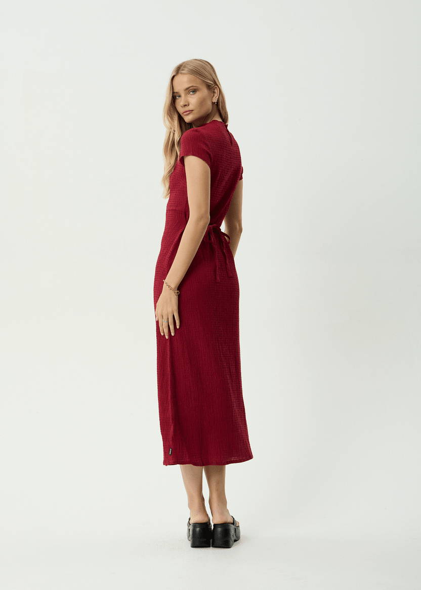 Elodie Seersucker Dress -Afends210000196196