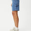 Emilie Hemp Denim Workwear Short - AfendsW230306 - WNB - Worn Blue - 24