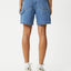 Emilie Hemp Denim Workwear Short - AfendsW230306 - WNB - Worn Blue - 24