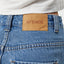 Emilie Hemp Denim Workwear Short - AfendsW230306 - WNB - Worn Blue - 24