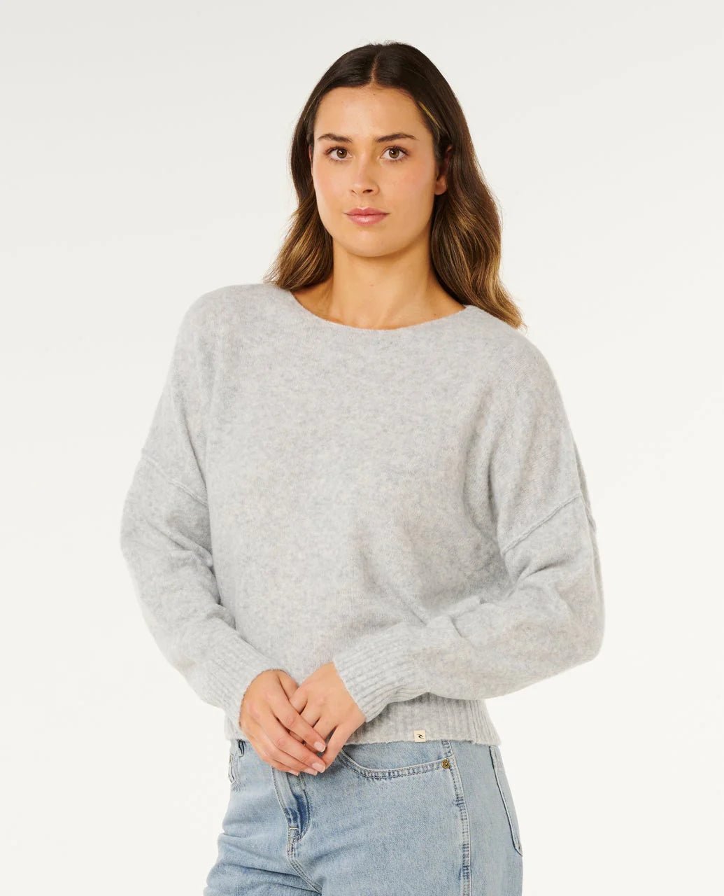 EMILY SWEATER - Rip Curl013WKN-LIGHT GREY MARLE-2XS