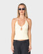 EMMA CUT OUT SKIMMER TANK -RustyTSL0642-PALE BANANA-6