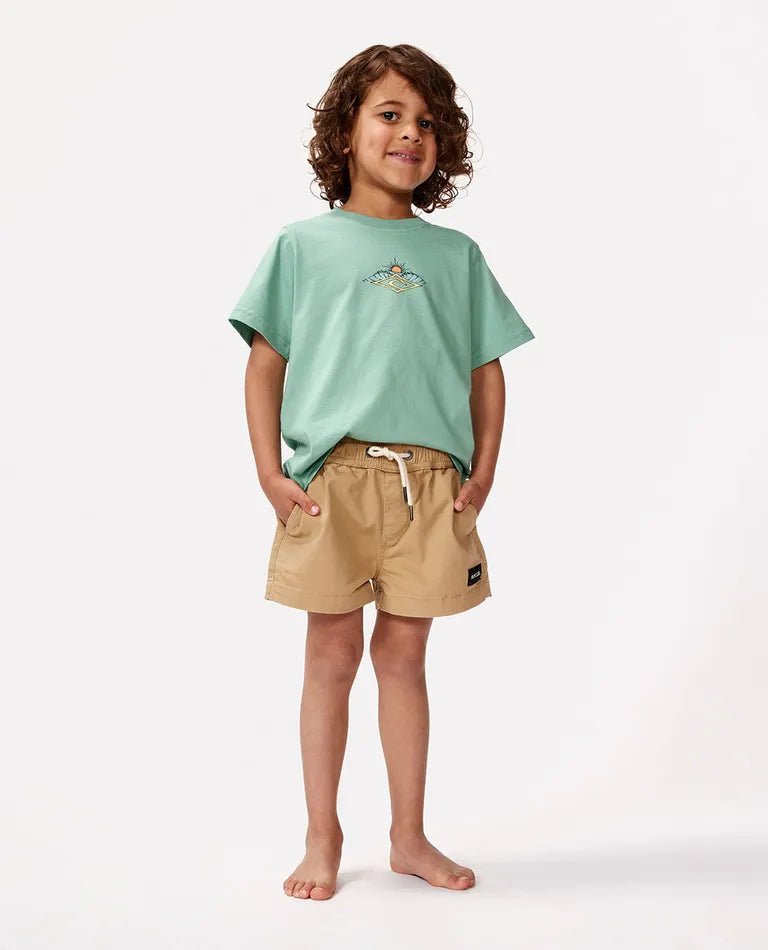 Epic Volley Short - Boy - Rip Curl00XTWS - 0064 - Khaki - 1to2