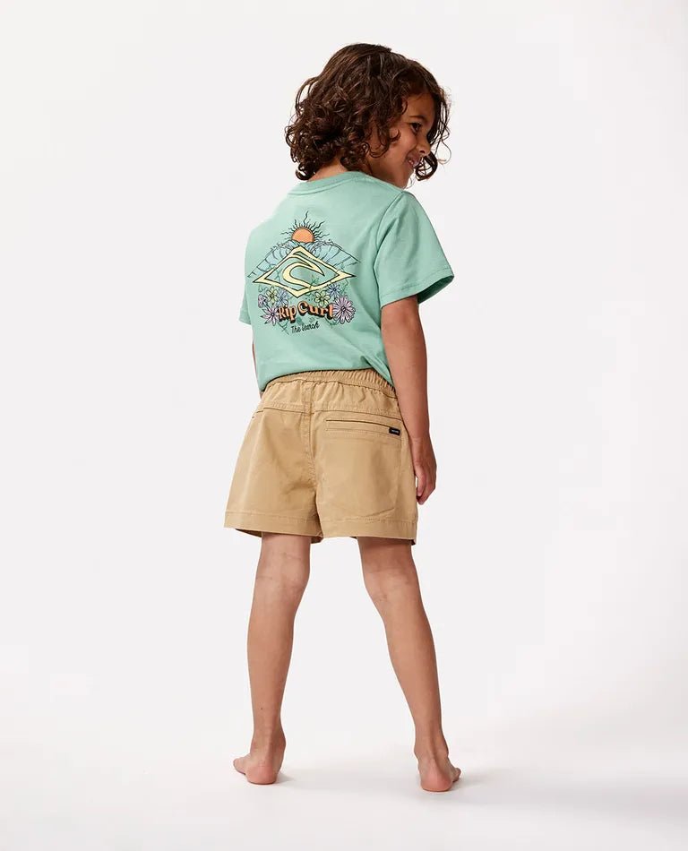 Epic Volley Short - Boy - Rip Curl00XTWS - 0064 - Khaki - 1to2