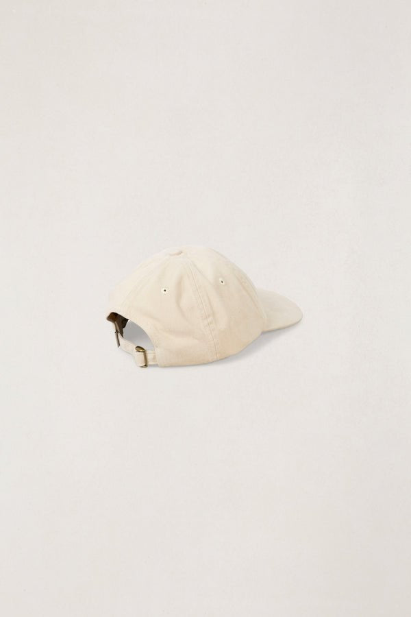 ESSENTIAL BRUSHED TWILL CAP -Rhythm0726M-HW08-STONE-OS