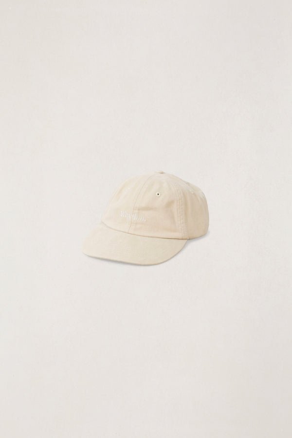 ESSENTIAL BRUSHED TWILL CAP -Rhythm0726M-HW08-STONE-OS