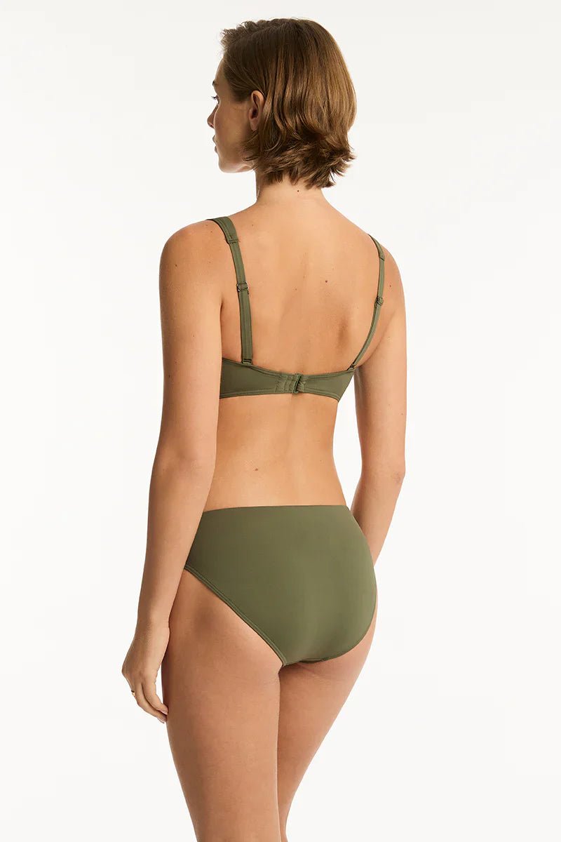 Essential Cross Fit Multi Bra top - Sea LevelSL3110ECO - Khaki - 10