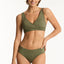 Essential Cross Fit Multi Bra top - Sea LevelSL3110ECO - Khaki - 10