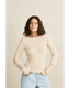 ESSENTIAL LONG SLEEVE KNIT TOP - Rhythm0426W-FT11SW-WHITE MARLE-6