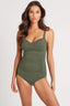 Essential Twist Front Multifit Singlet - Sea LevelSL3027ECO - kahki - Khaki - 10