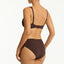 Essentials Edit Cross Front Multifit Bra Top - Sea LevelSL3110ECO - COCOA - Cocoa - 10