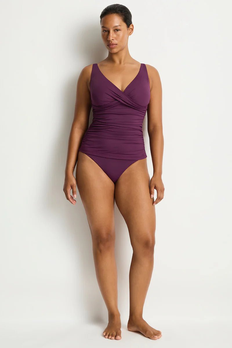 Essentials Edit Cross Front Multifit Singlet Top -Sea Level210000192647