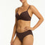 Essentials Edit Mid Bikini Pant - Sea LevelSL4015ECO - COCOA - Cocoa - 10