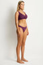 Essentials Edit Sporty Mid Pant -Sea LevelSL4036ECO-claret-AU8/US4