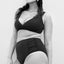 Essentials Gathered Side High Waist Pant -Sea LevelSL4140ECO-black-AU10/US6