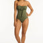 Essentials Halter Bandeau One Piece - Sea LevelSL1001ECO - Khaki - 10