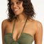 Essentials Halter Bandeau One Piece - Sea LevelSL1001ECO - Khaki - 10