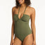 Essentials Halter Bandeau One Piece - Sea LevelSL1001ECO - Khaki - 10
