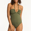 Essentials Halter Bandeau One Piece - Sea LevelSL1001ECO - Khaki - 10