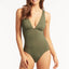 Essentials Longline One Piece - Sea LevelSL1525ECO - Khaki - 10