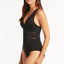 Essentials Spliced One Piece - Sea LevelSL1039ECO - Black - 10