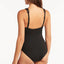 Essentials Spliced One Piece - Sea LevelSL1039ECO - Black - 10