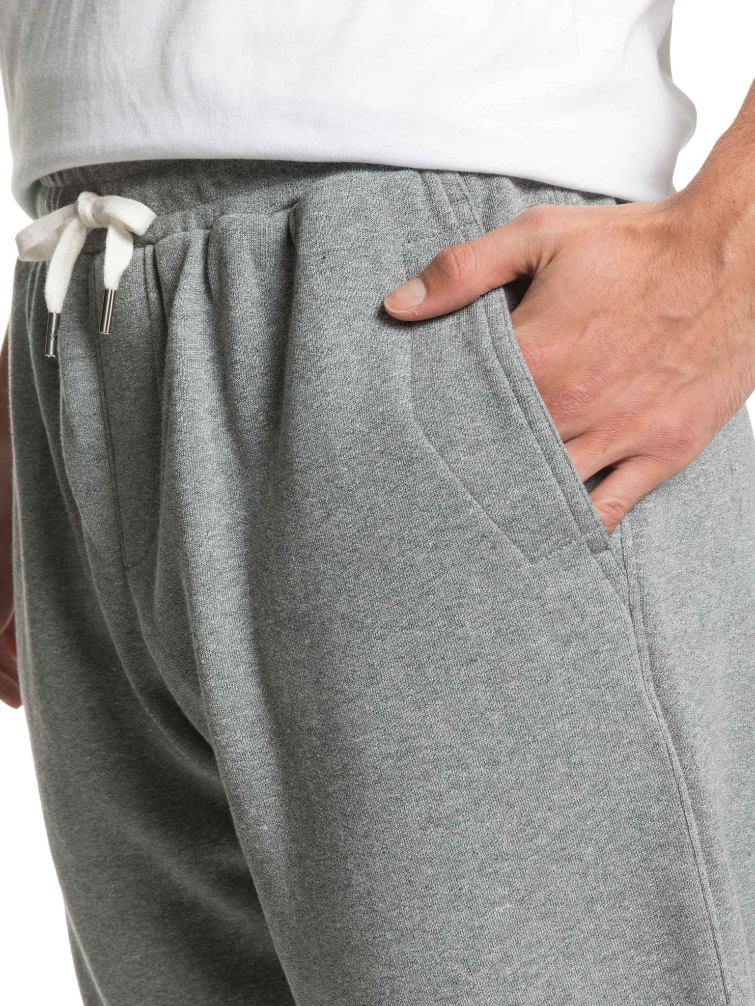 Essentials Trackpant - QuiksilverEQYFB03198-SJSH-Light Grey Heather-S