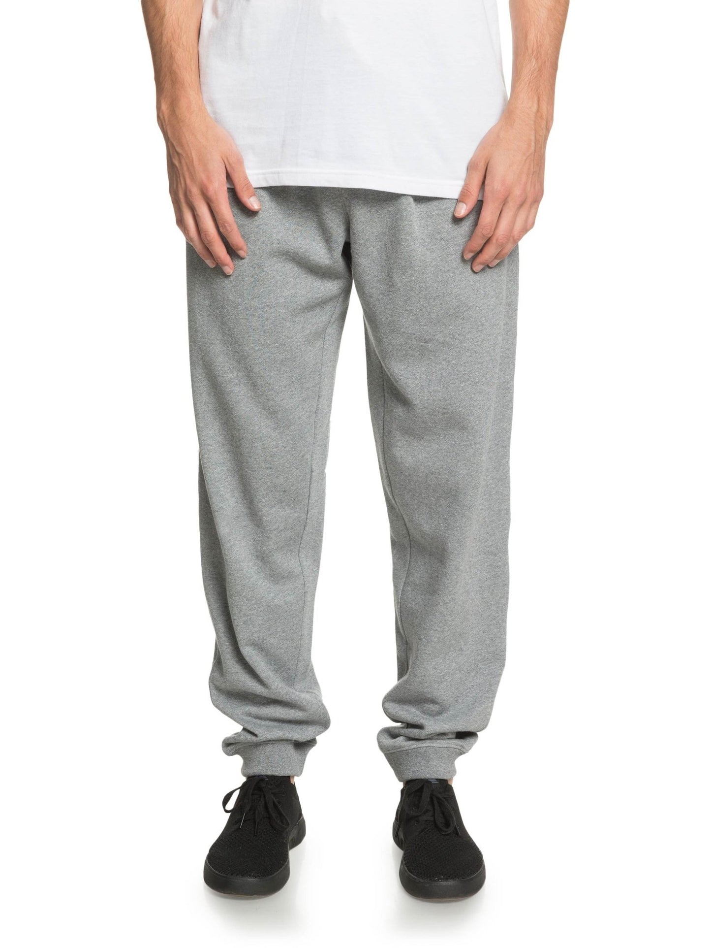Essentials Trackpant - QuiksilverEQYFB03198-SJSH-Light Grey Heather-S