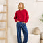 ESTELLE FLUFFY CARDIGAN - RhythmCD25W-KN20-CHILLI-6