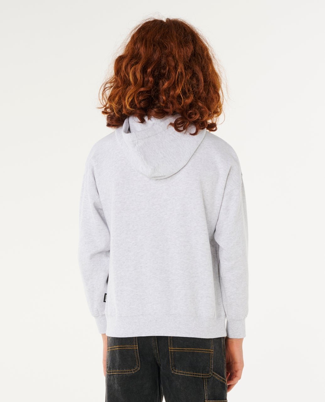 ETERNAL SHRED LOGO HOOD - BOY - Rip Curl03LBFL-LIGHT GREY HEATHER-8