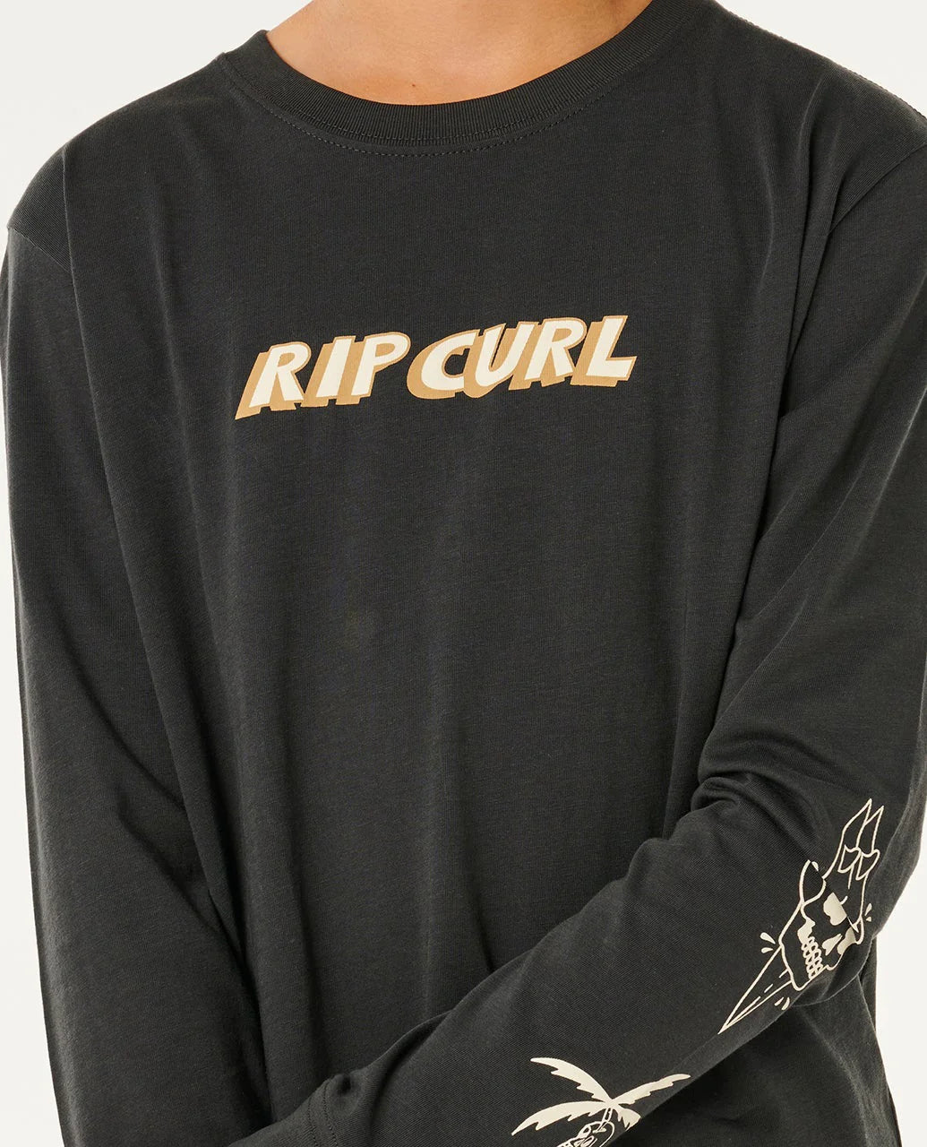 ETERNAL SHRED LS TEE - BOY - Rip Curl13TBTE-WASHED BLACK-8