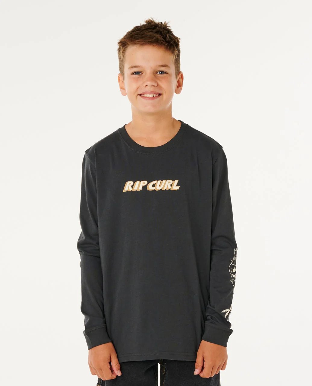 ETERNAL SHRED LS TEE - BOY - Rip Curl13TBTE-WASHED BLACK-8