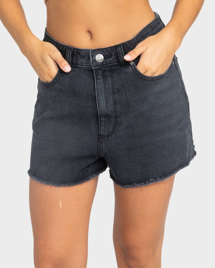 EVA SHORT BLK -RoxyURJDS03028-BLACK-24