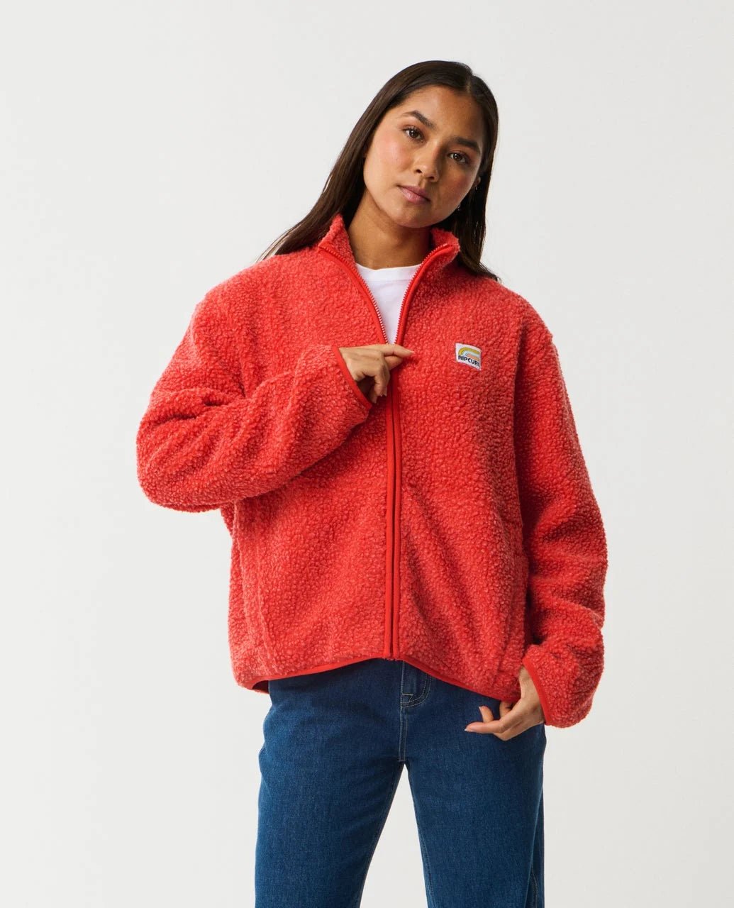 EVERY DAY ZT POLARFLEECE -Rip Curl0B8WFL-RED-XLX