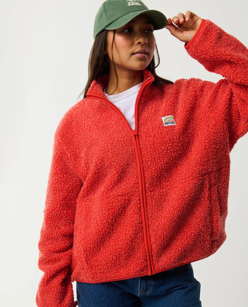 EVERY DAY ZT POLARFLEECE -Rip Curl0B8WFL-RED-XLX