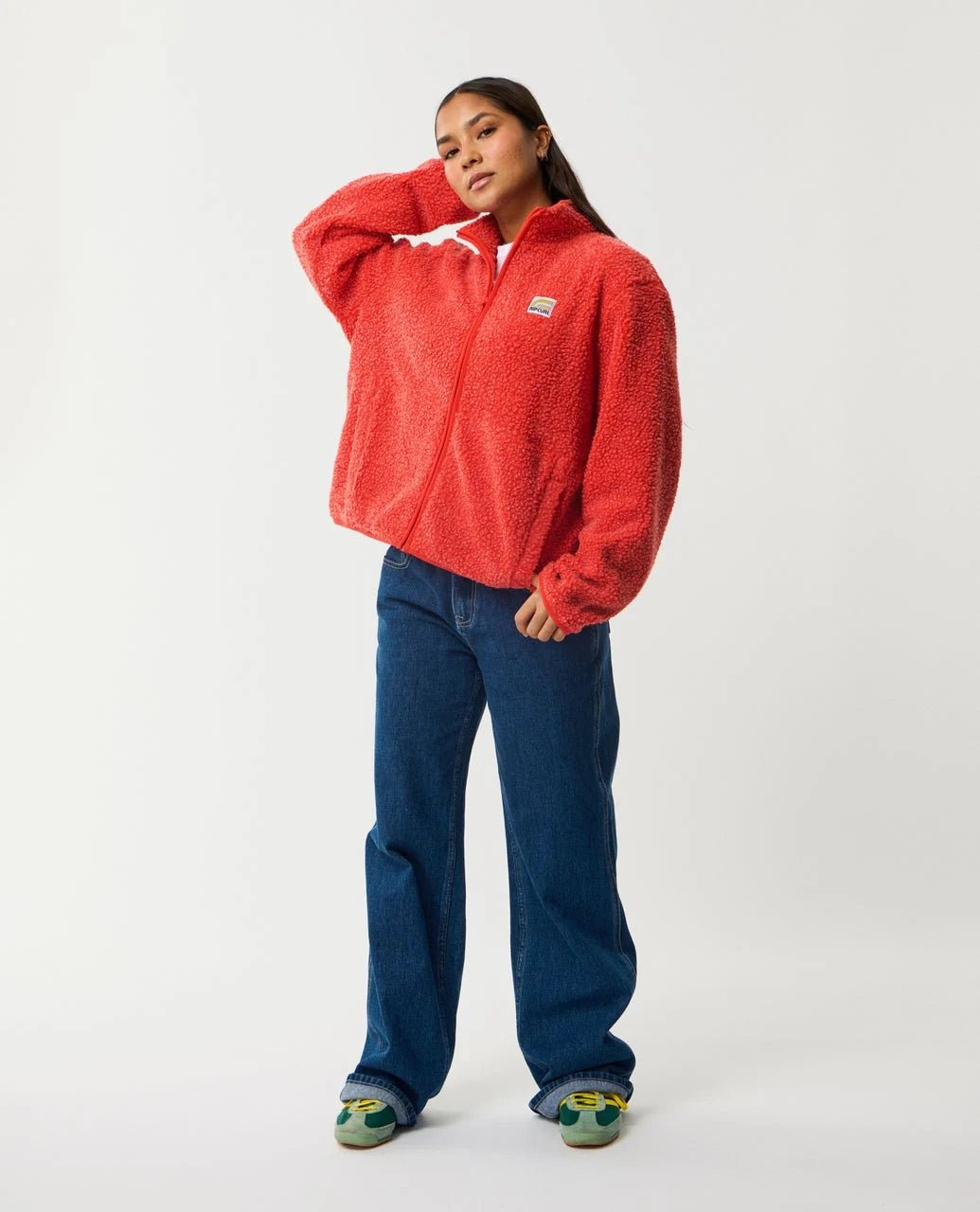 EVERY DAY ZT POLARFLEECE -Rip Curl0B8WFL-RED-XLX