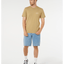 EVERYDAY TEE - Rip Curl0UPMTE - DARK KHAKI - XS
