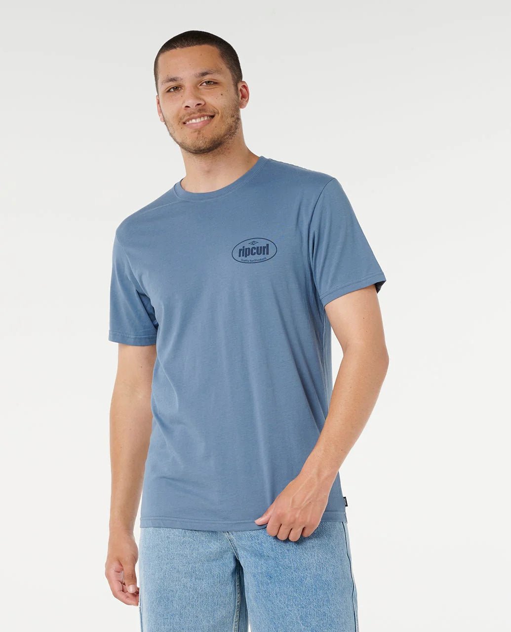 EVERYDAY TEE - Rip Curl0UPMTE-BLUEFIN-2XL
