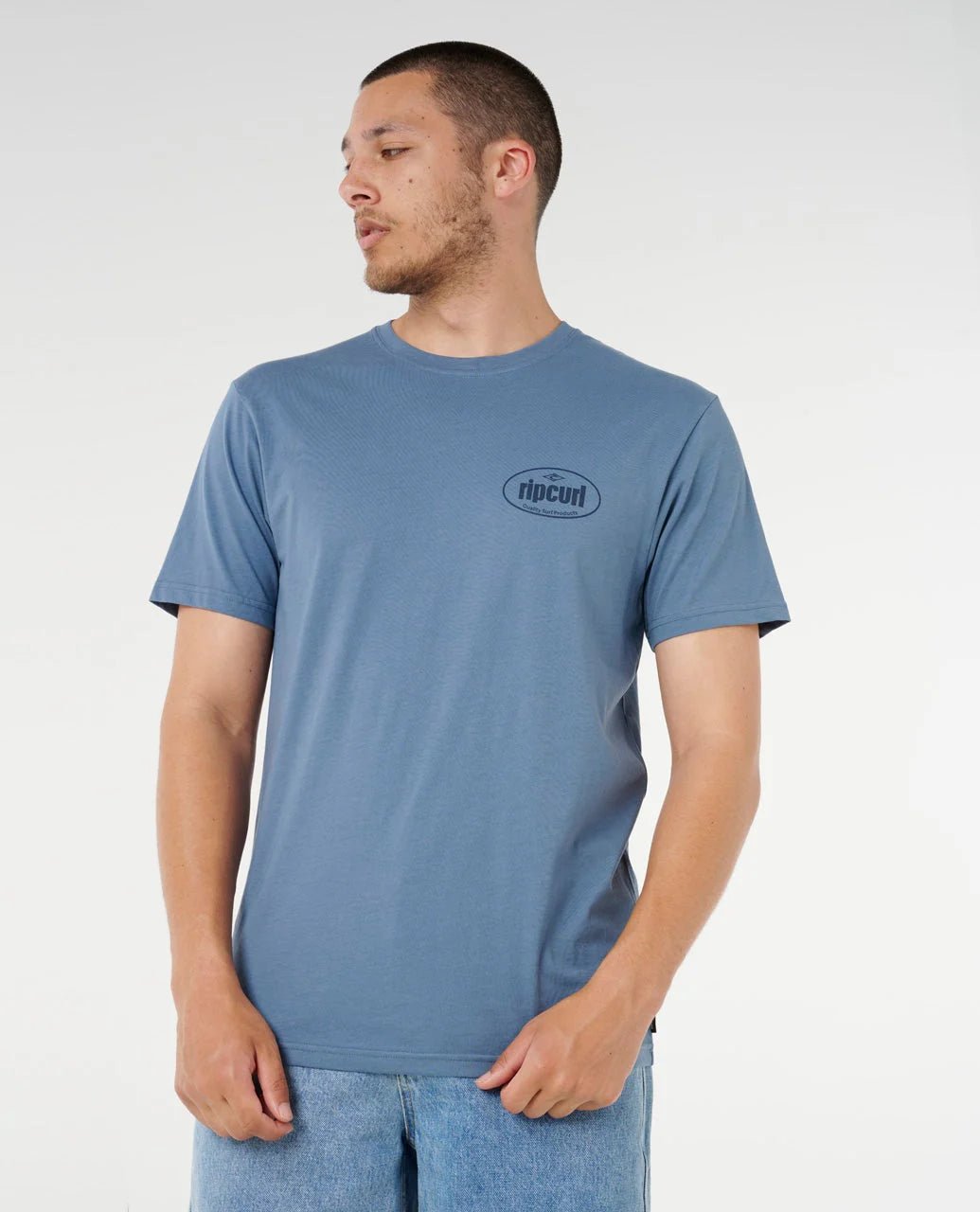 EVERYDAY TEE - Rip Curl0UPMTE-BLUEFIN-2XL