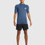 EVERYDAY UPF50 SS - QuiksilverAQYWR03196 - Vintage Indigo Heath - L