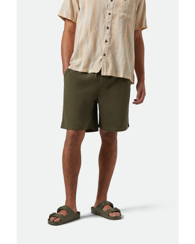 EVERYDAY VINTAGE WASH SHORT - Brixton30001 - WASHED IVY GREEN - S