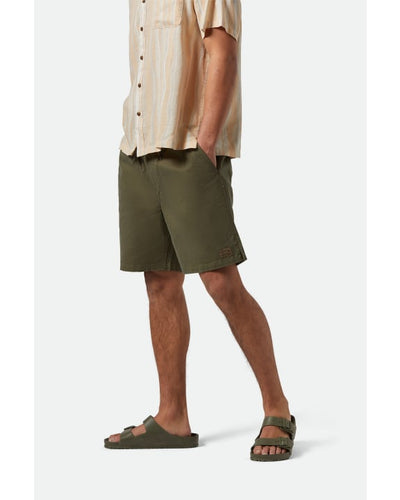 EVERYDAY VINTAGE WASH SHORT - Brixton30001 - WASHED IVY GREEN - S
